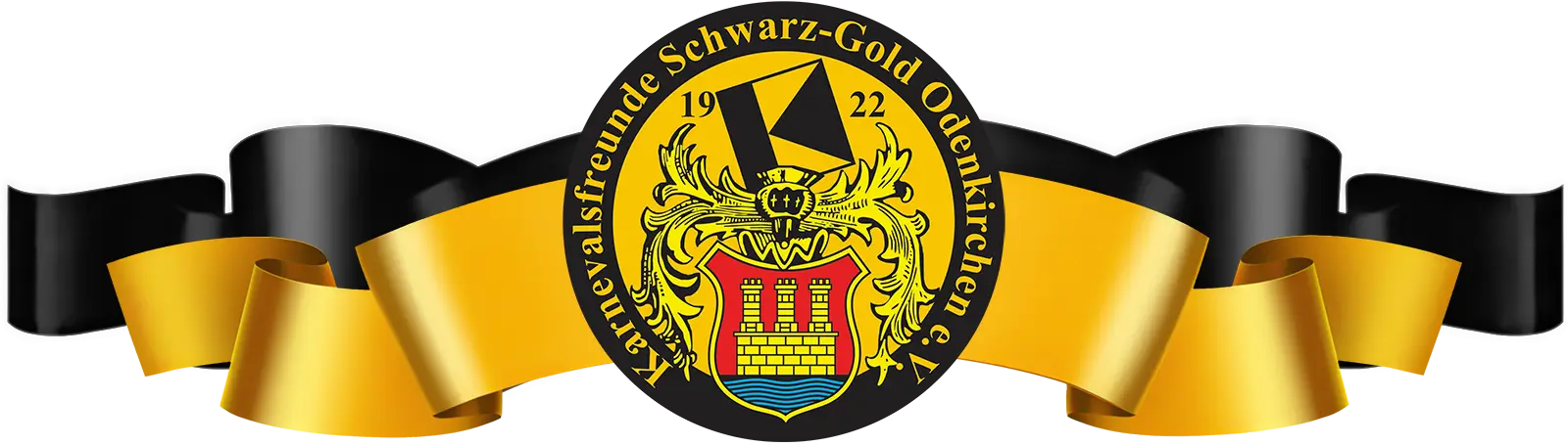 Schwarz-Gold Odenkirchen Banderole